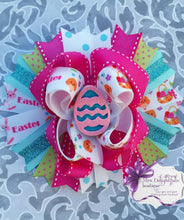 Load image into Gallery viewer, Easter hair bow